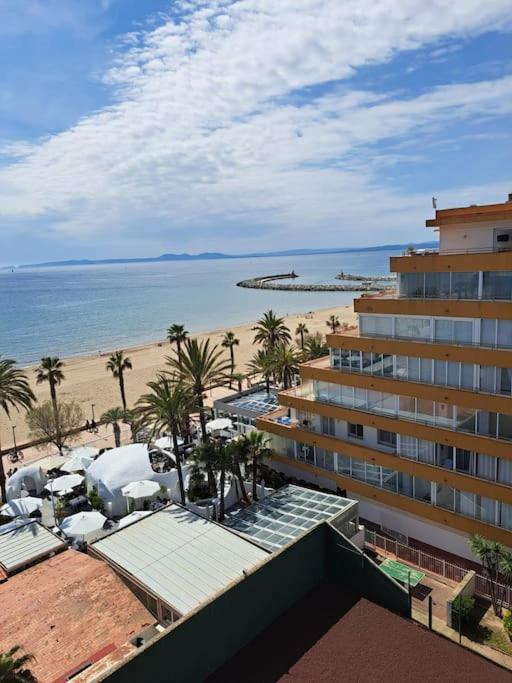 Holiday Center Apartamento Vistas Mar, Acceso Directo Playa Y Piscina Росас Экстерьер фото