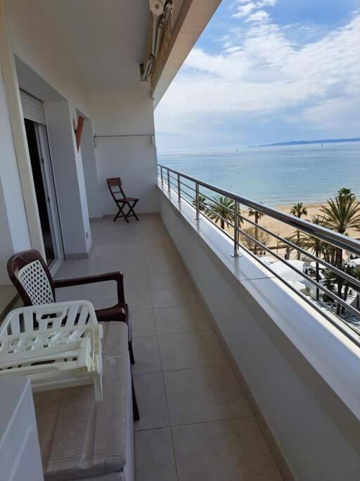 Holiday Center Apartamento Vistas Mar, Acceso Directo Playa Y Piscina Росас Экстерьер фото
