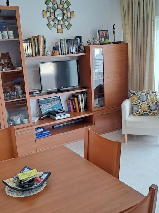 Holiday Center Apartamento Vistas Mar, Acceso Directo Playa Y Piscina Росас Экстерьер фото